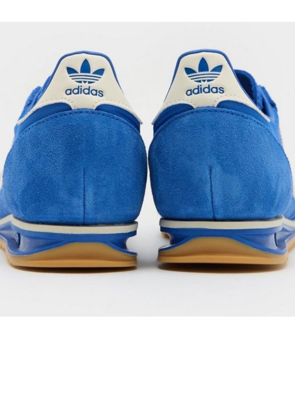 Adidas SL72 OG Women’s Royal Blue Suede Trainer w/Cream Stripes NWOB - Picture 10 of 16